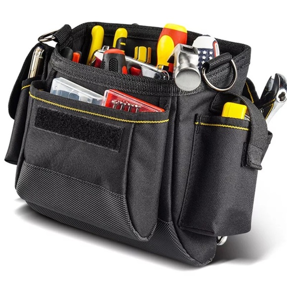 Electrician Mechanic Oxford Fabric Waist Tool Bag Working Carry Storage | NEW🔨 - Picture 12 of 16